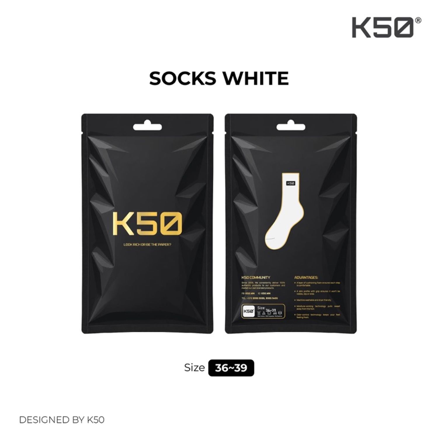 Pre-Order | CottonSocks Sz 36-39