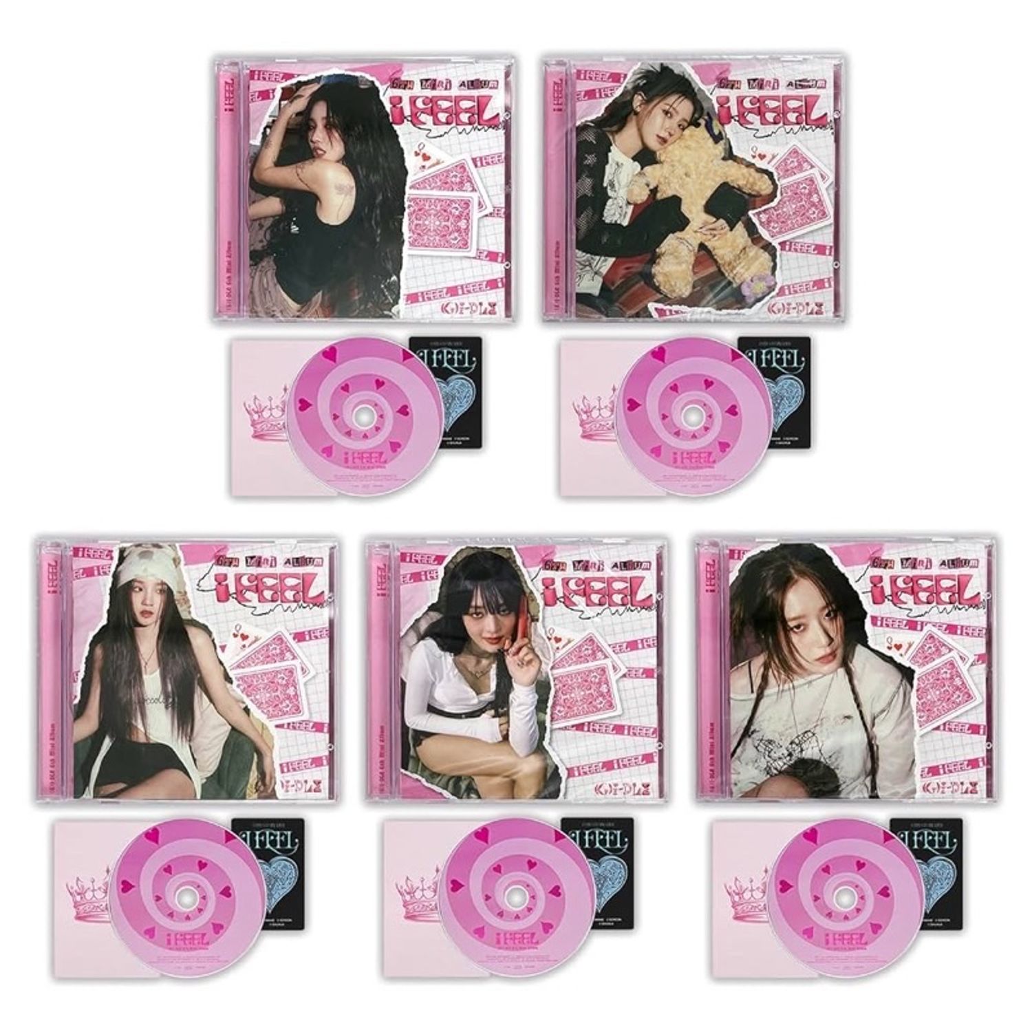 (G)I-DLE “I FEEL” JEWEL VER