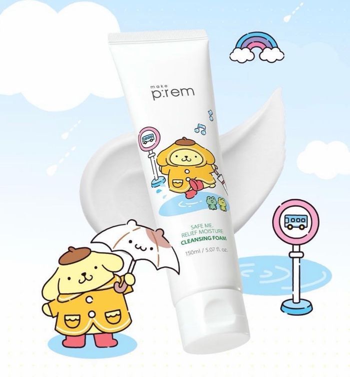 MAKE PREM SAFE ME. RELIEF MOISTURE CLEANSING FOAM