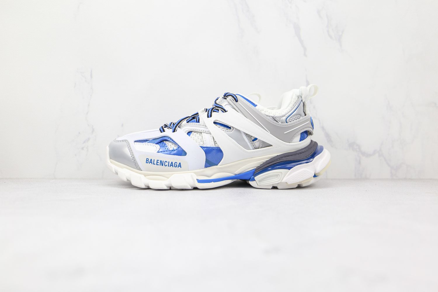 Balenciaga Track Sneaker 'White Blue'
