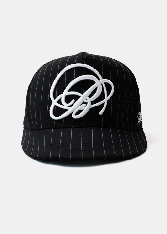 Dark Classic Street Ball Cap - Black/Stripe
