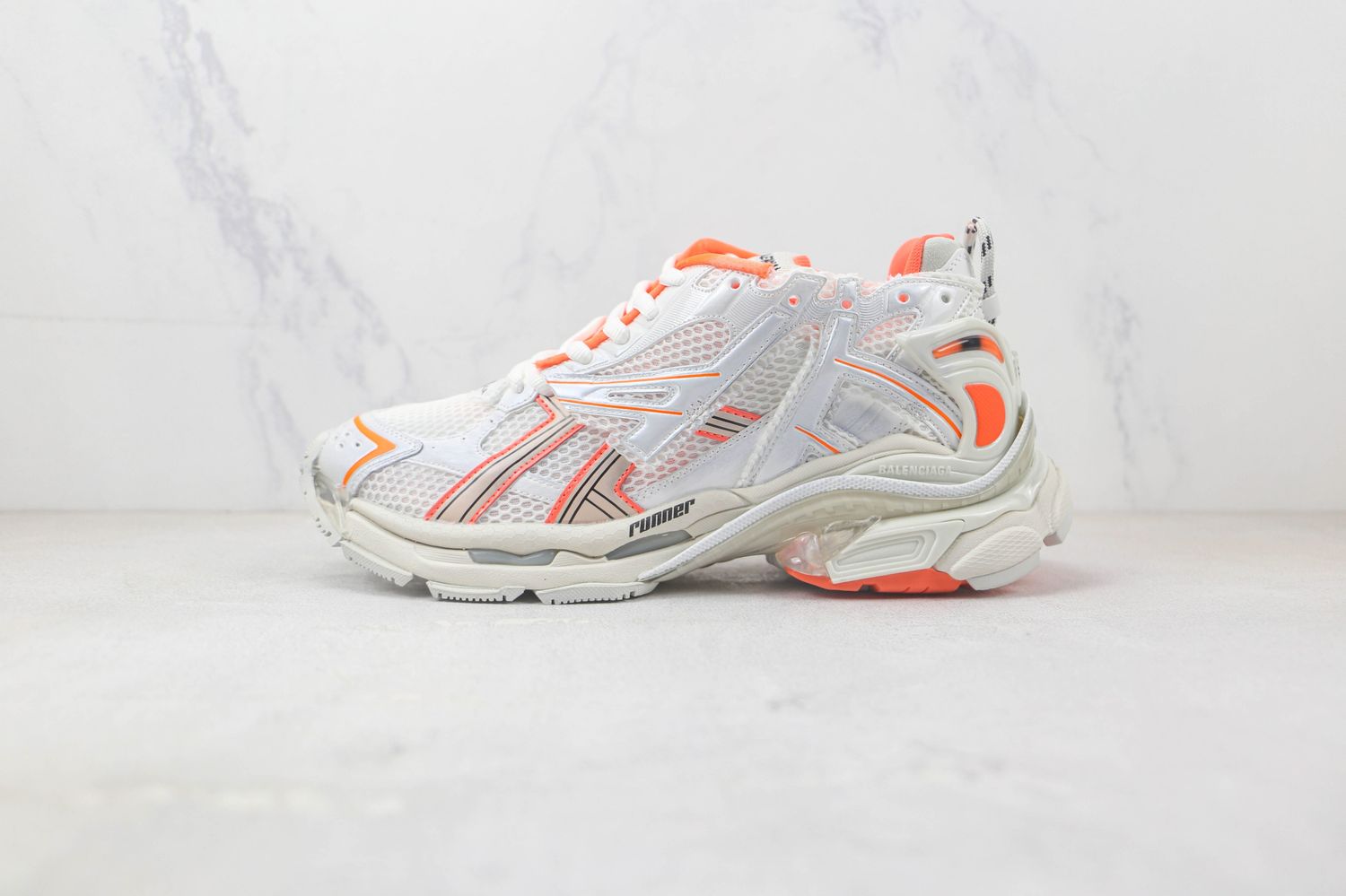Balenciaga Runner Trainer Fluo Orange