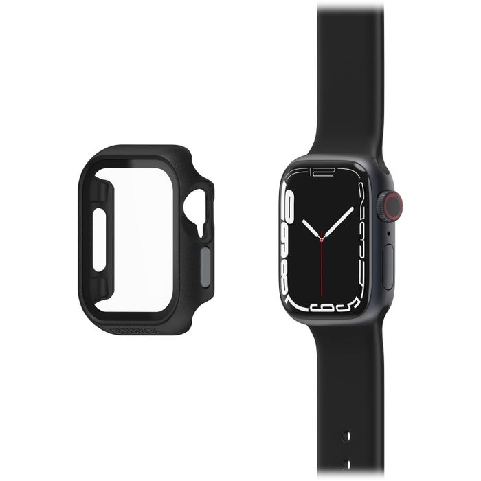 41mm Ser 7/8/9 Apple Watch Screen Protection Case  Black 