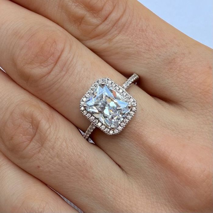 63296S Бөгж Splendor 925AG CZ RH