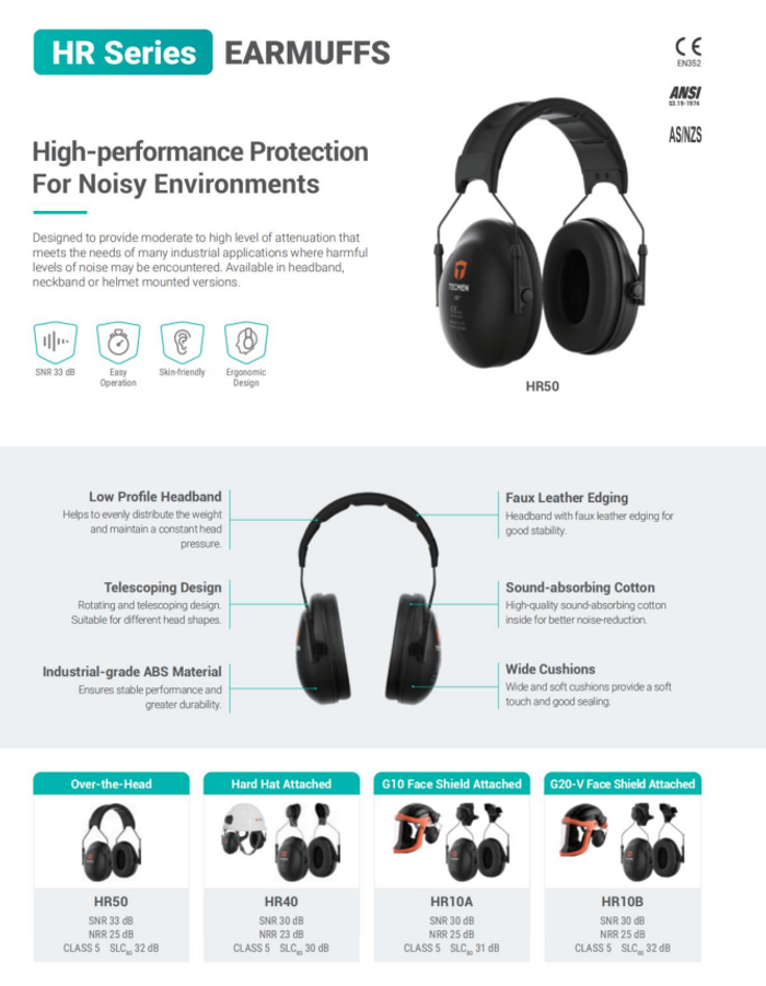 HR50 Earmuffs Чихэвч
