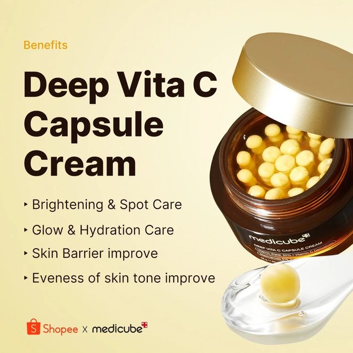 medicube vita c capsule cream