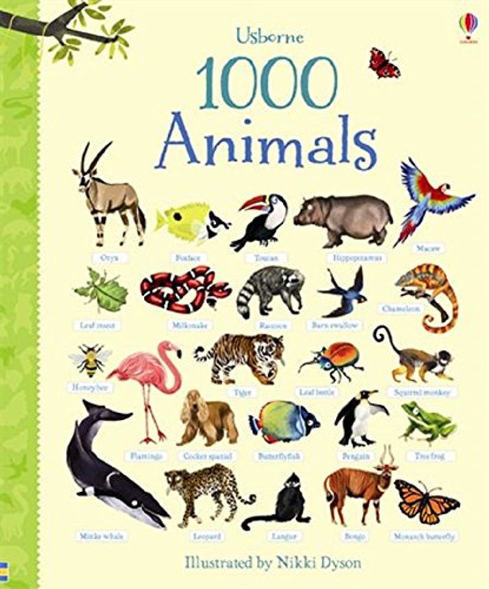 Usborne "1000 animals"