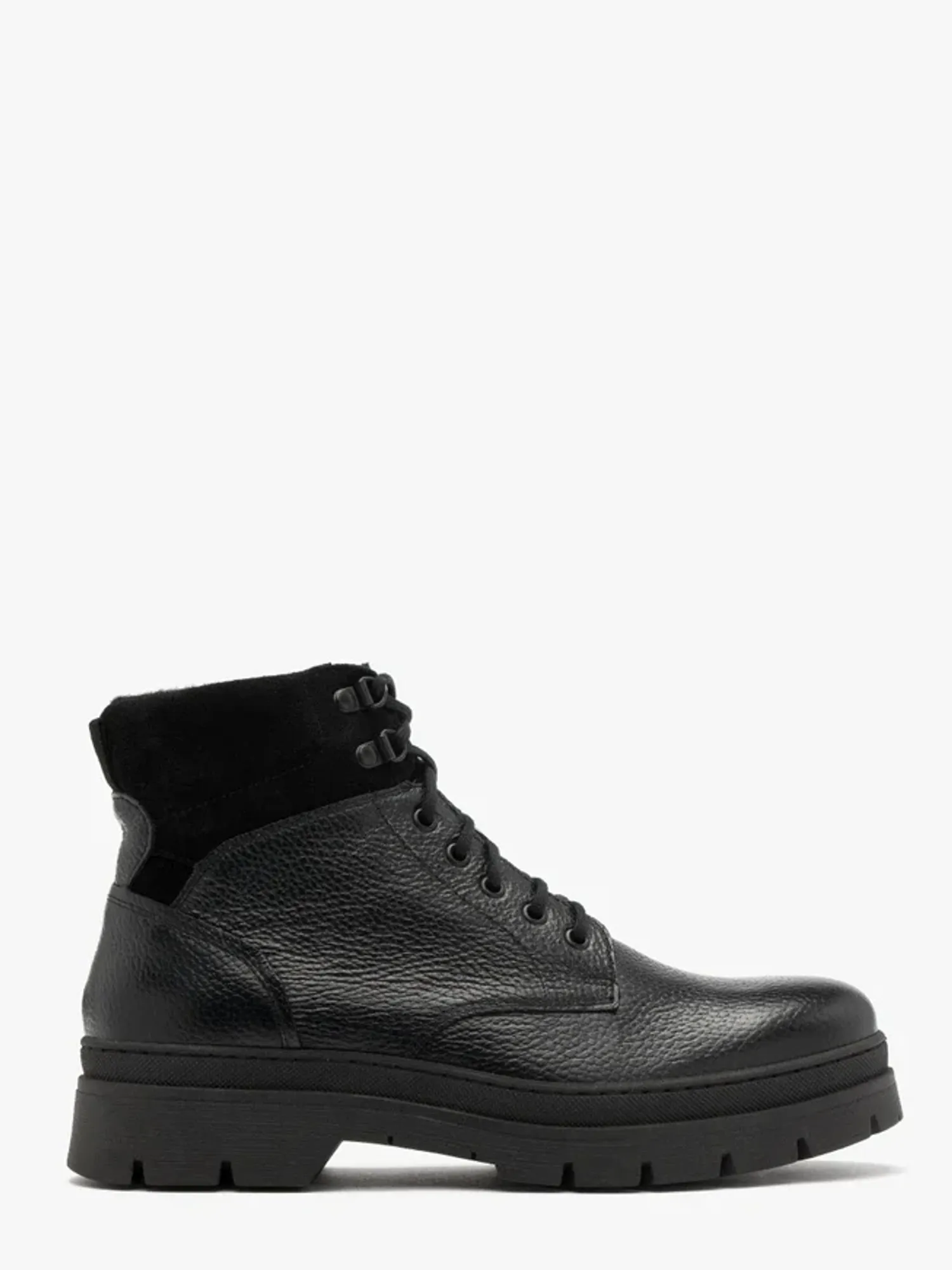 Black men’s winter boot
