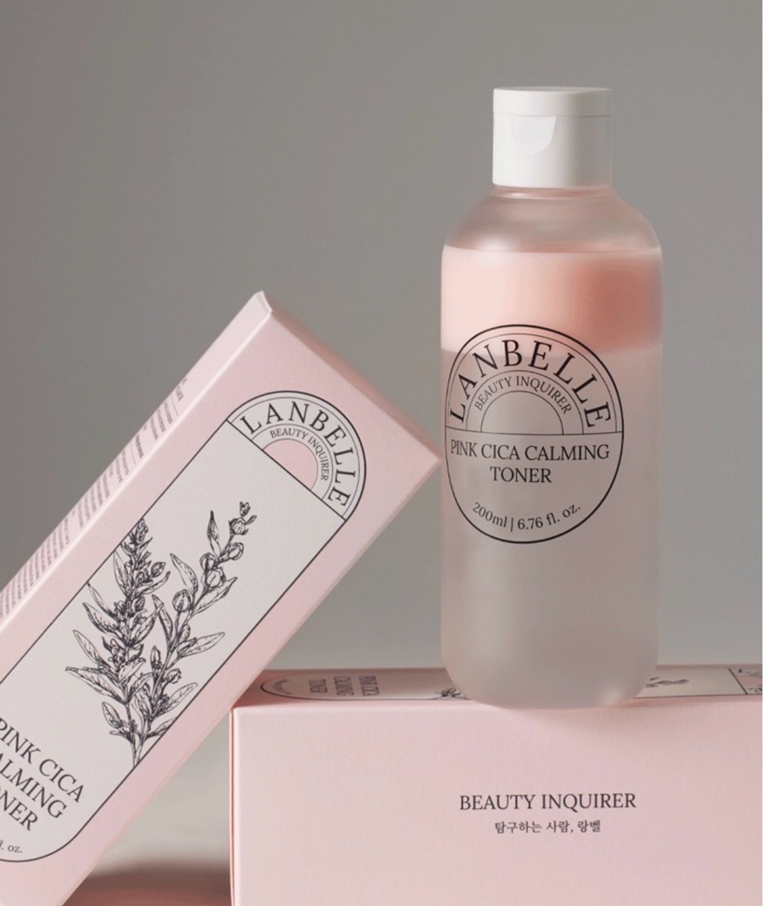 LANBELLE PINK CICA CALMING TONER