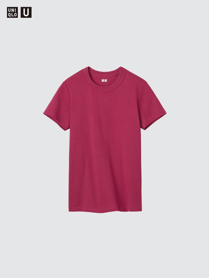 UNIQLO гөлгөр даавуун футболка  