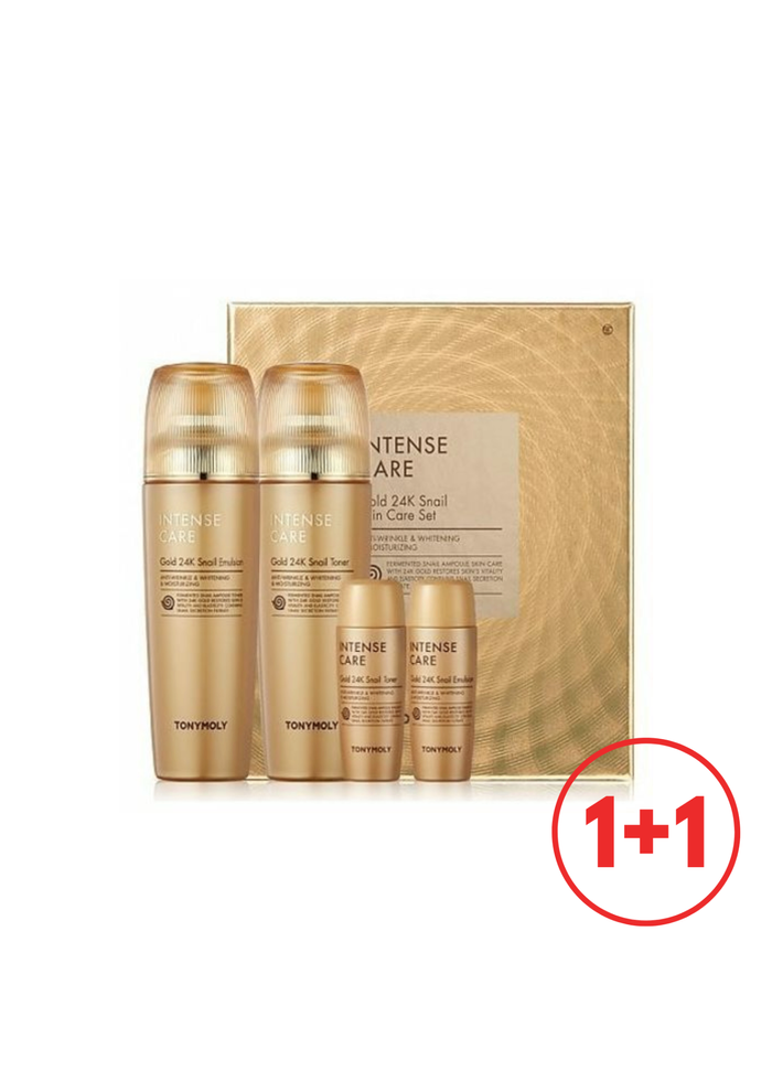 Intense Care Gold 24K Snail 2 Set  1+1
