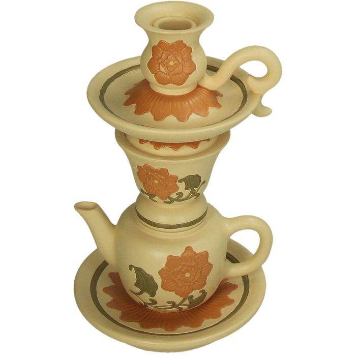 Гүц хийцтэй лааны суурь 15.2x14.8x25cm
