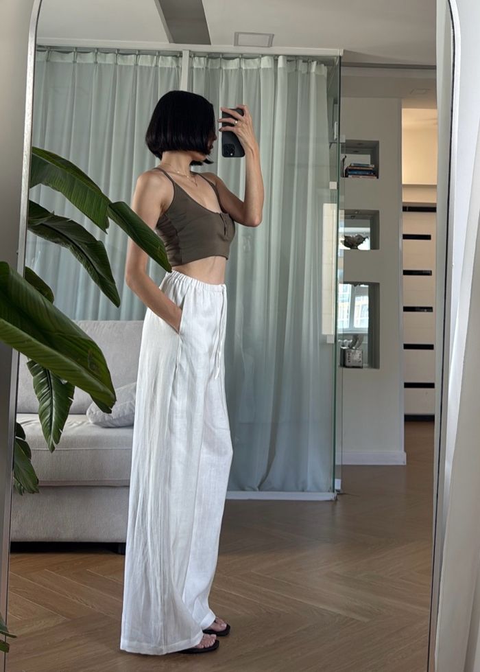 Linen Loose Casual Pants