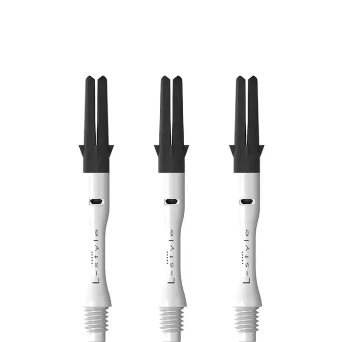 L STYLE Shafts SLIM Silent Carbon - White