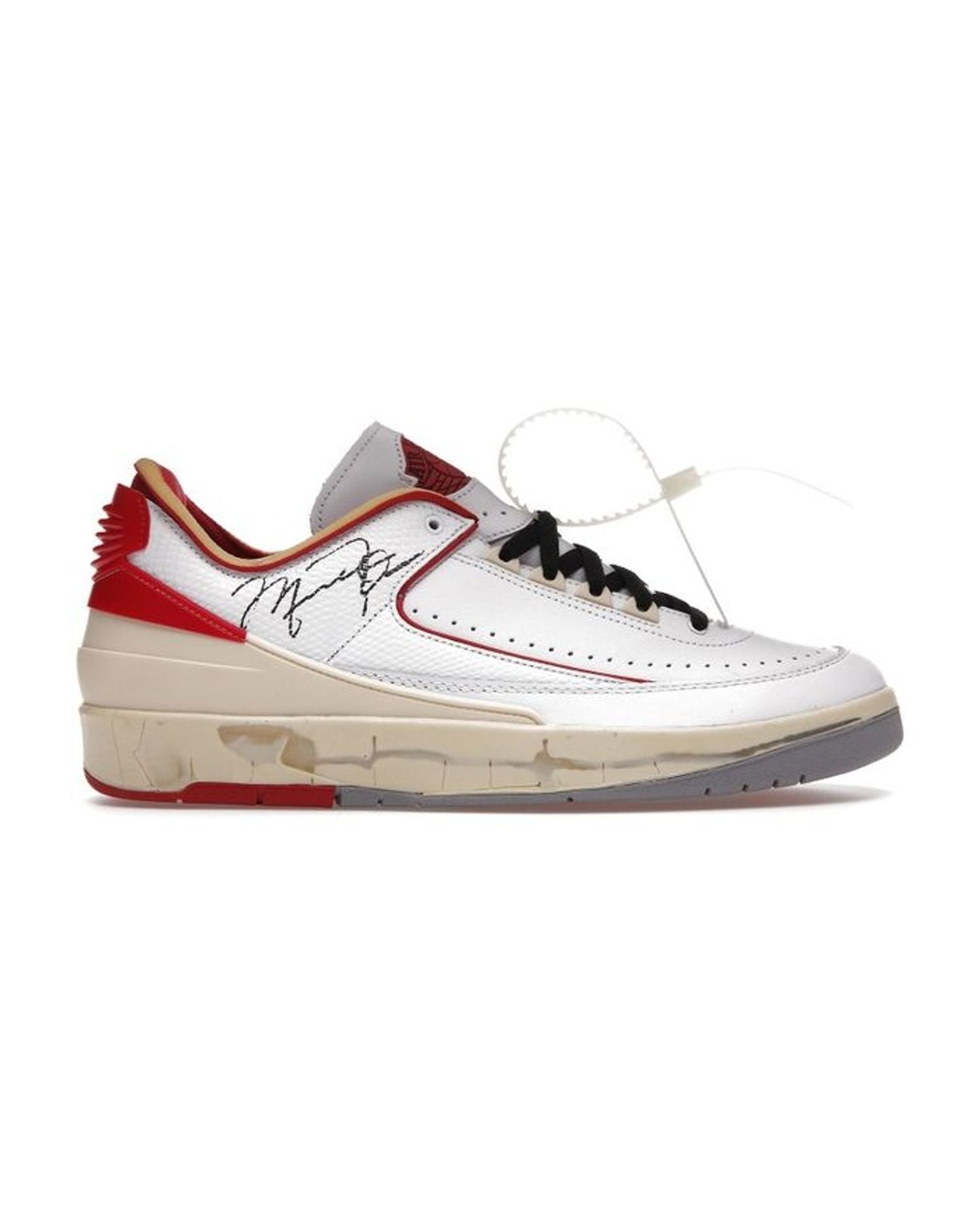 Jordan 2 Retro Low SP Off-White White Red