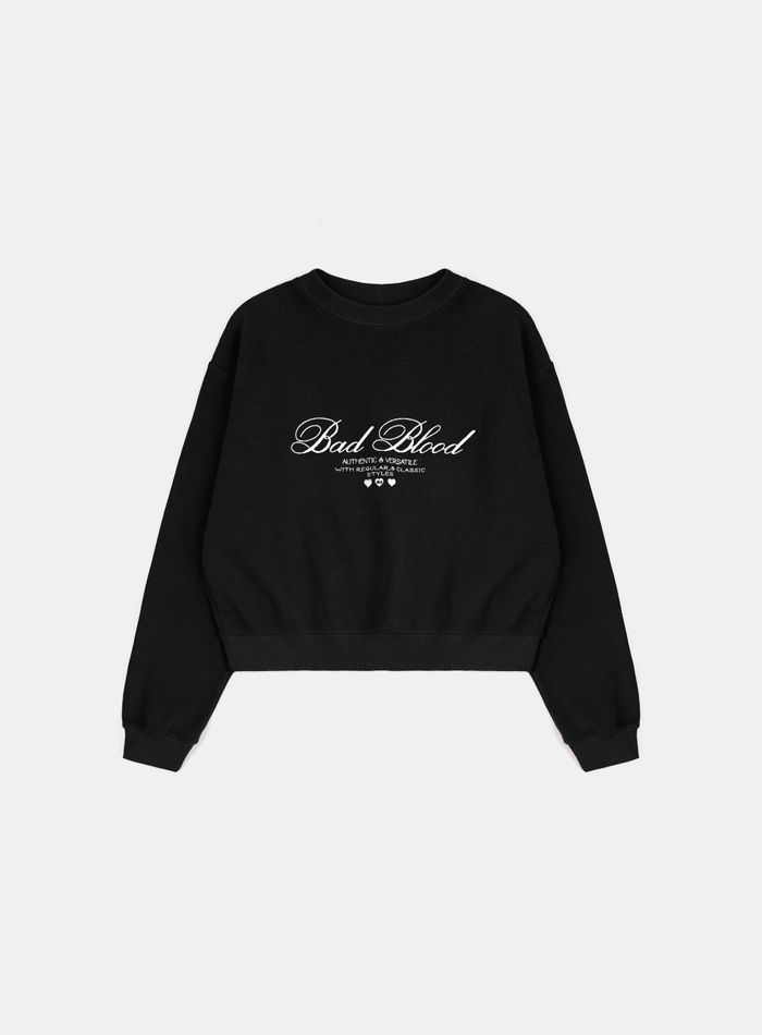 Classic Logo Man to Man - Black