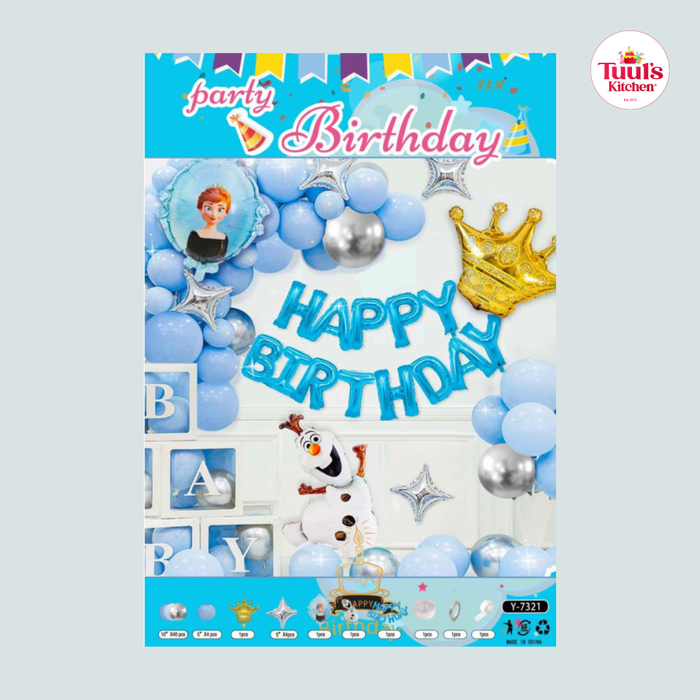 Olaf & Anna төрсөн өдрийн шаарны сэт