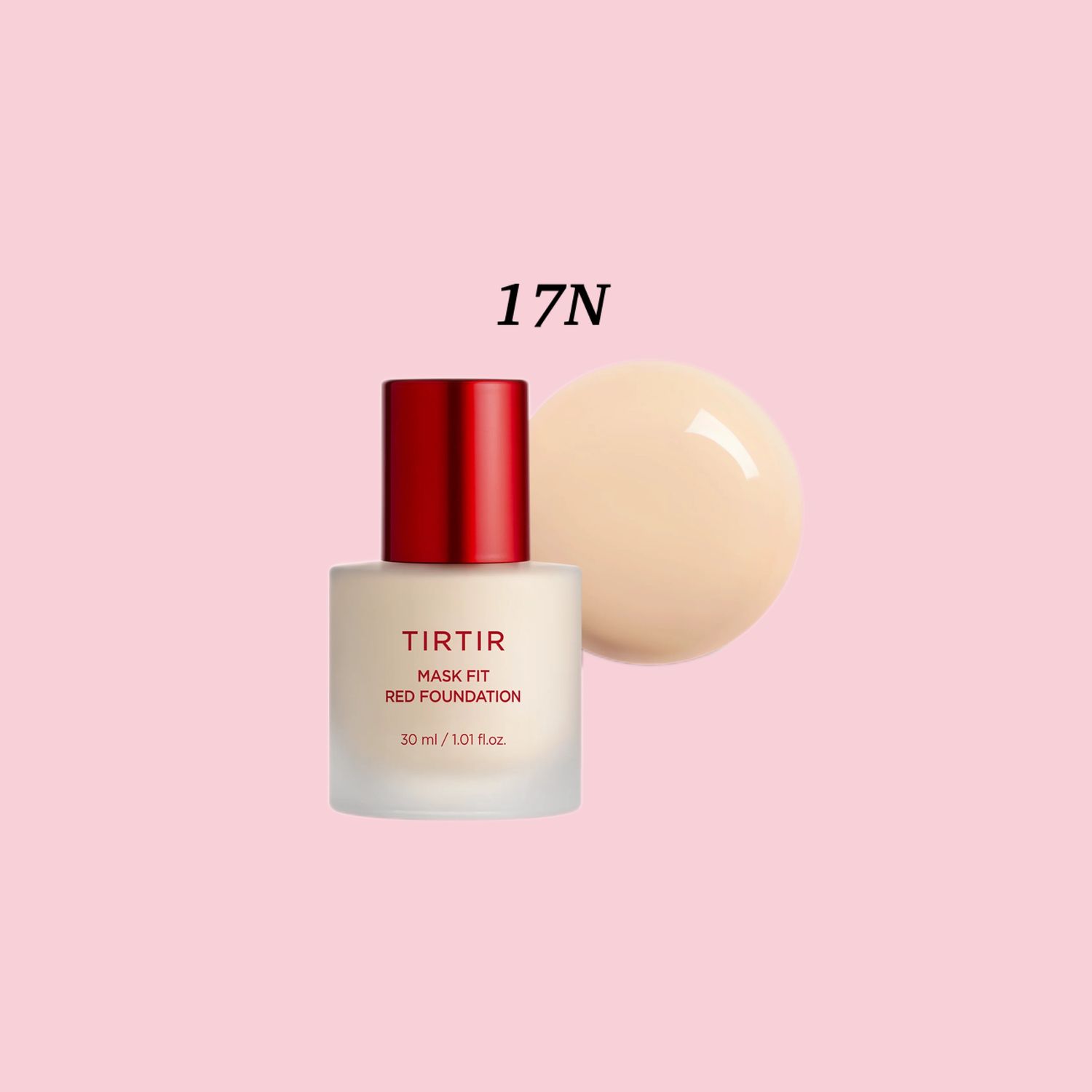 Tirtir Mask Fit Red Foundation 17N