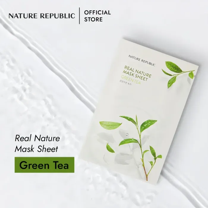 Nature Republic Real Nature Green Tea Mask Sheet 