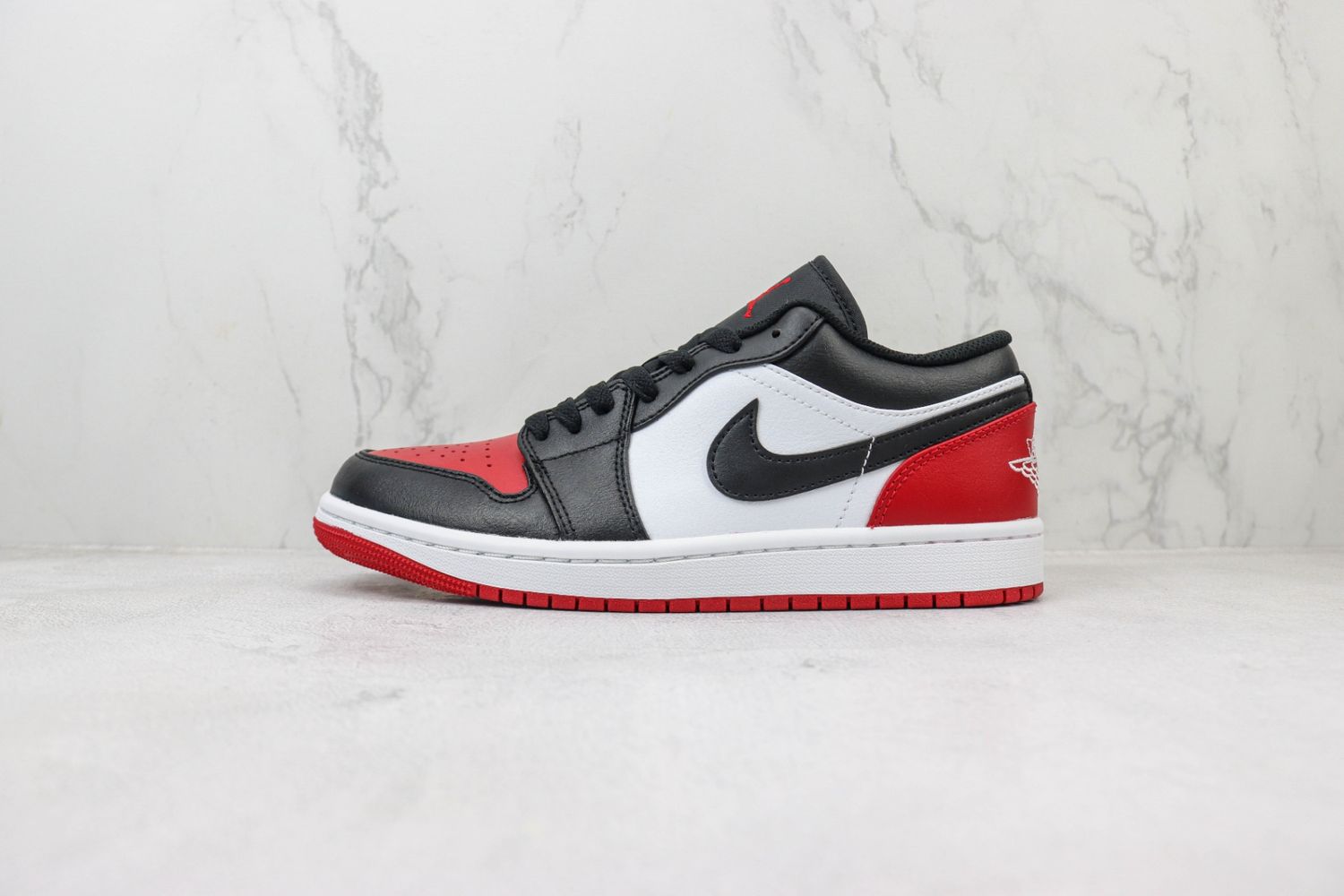 Jordan 1 Low Bred Toe 2.0