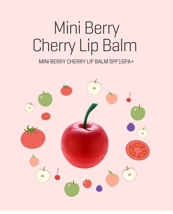 Mini Cherry Lip Balm SPF15 PA++