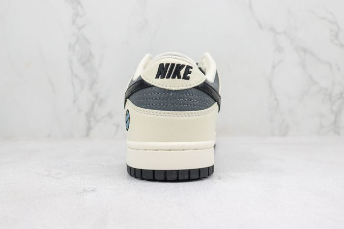 Custom Nike SB Dunk Low Sail Black Blue