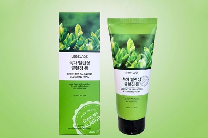 Нүүрний хөөсөн цэвэрлэгч Green Tea 180мл 