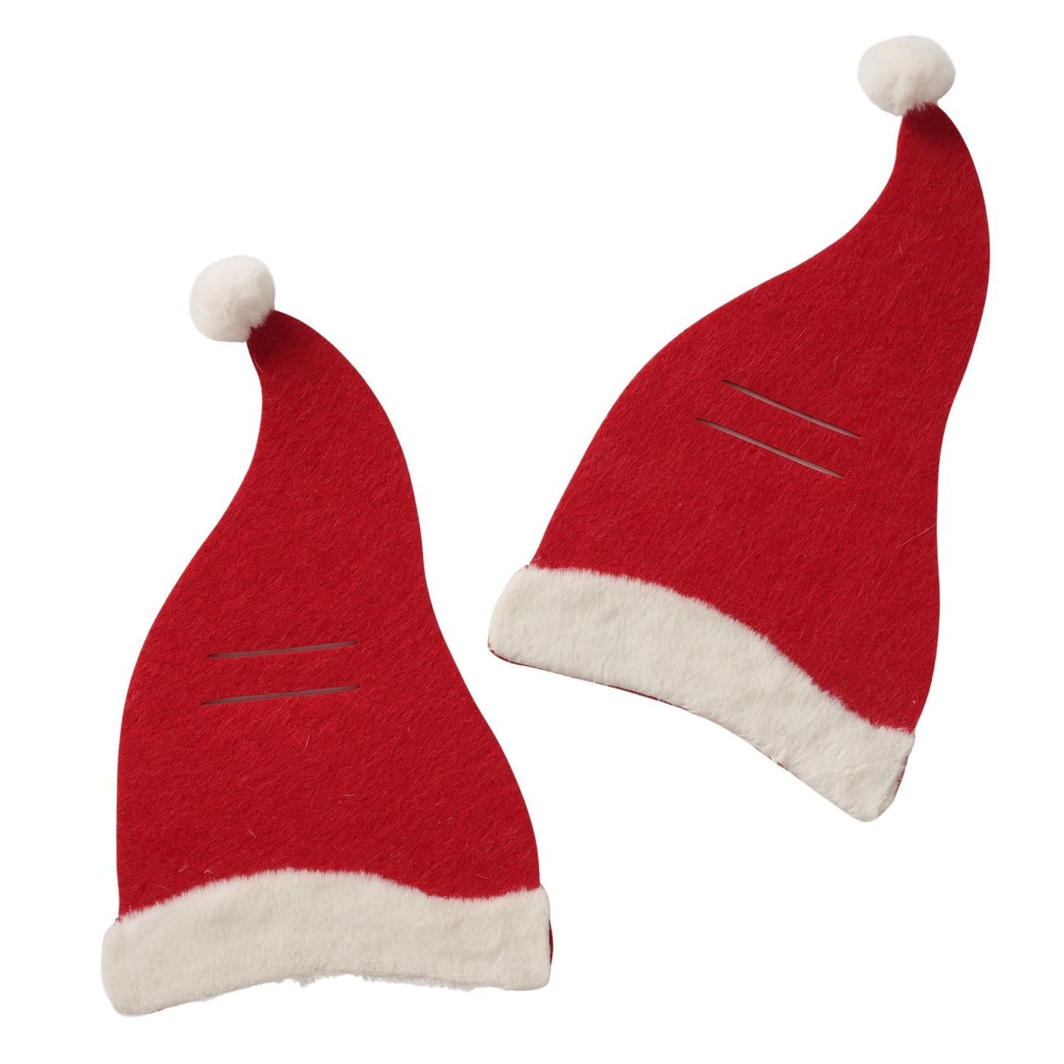 Cutlery pocket Santa 1set