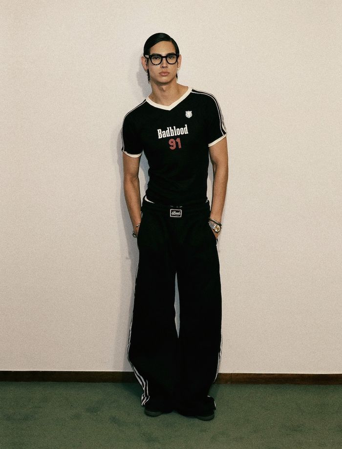 Billy 2 Way Curved Jogger Trousers - Black