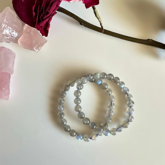 Gray Moonstone Bracelet | Саарал саран чулуун бугуйвч