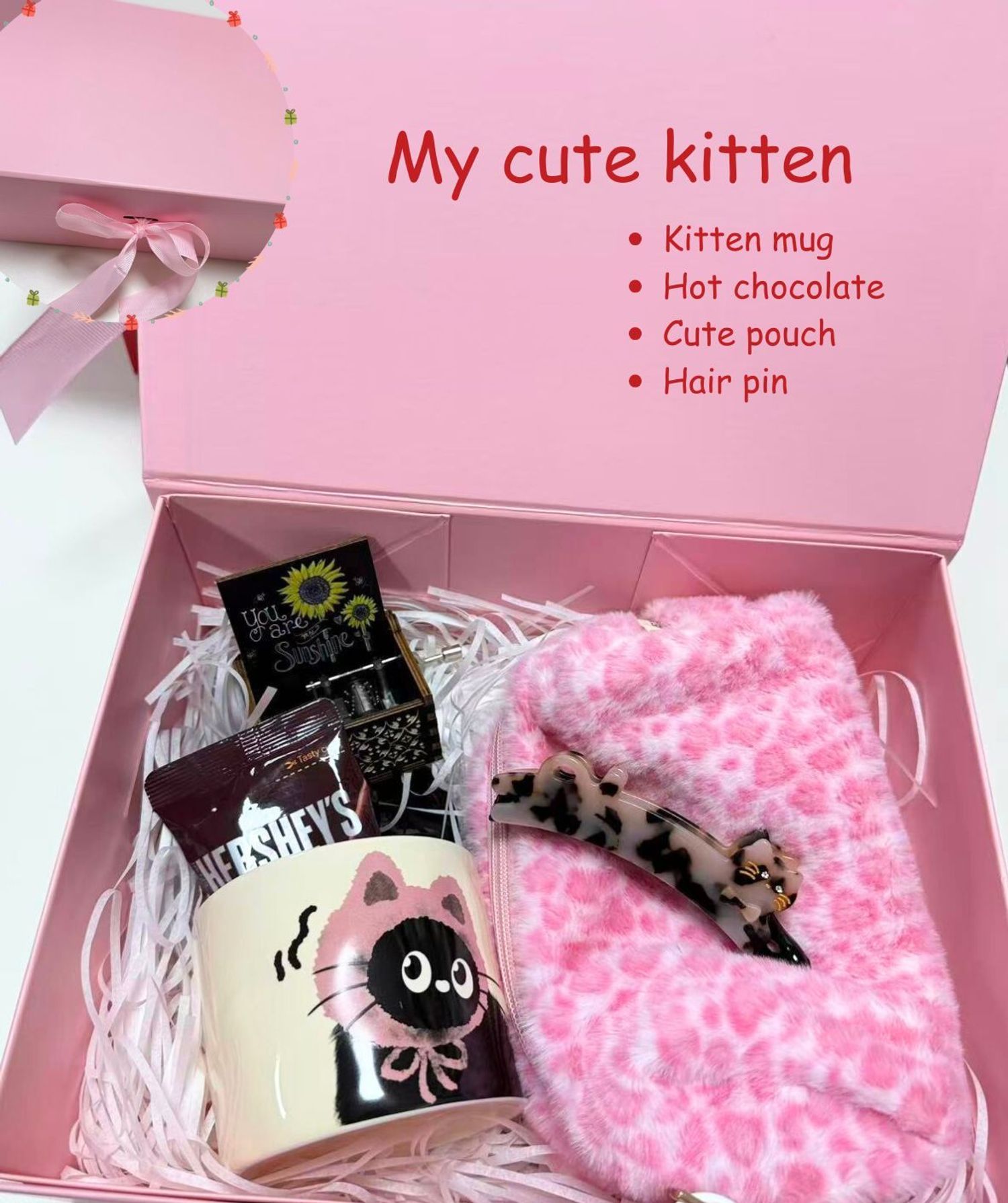 Gift set "My cute kitten"