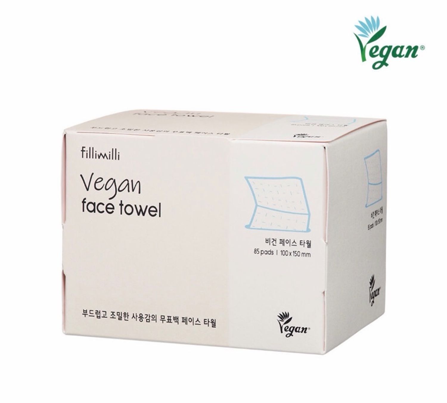 FILLIMILLI WEGAN FACE TOWEL 85ea