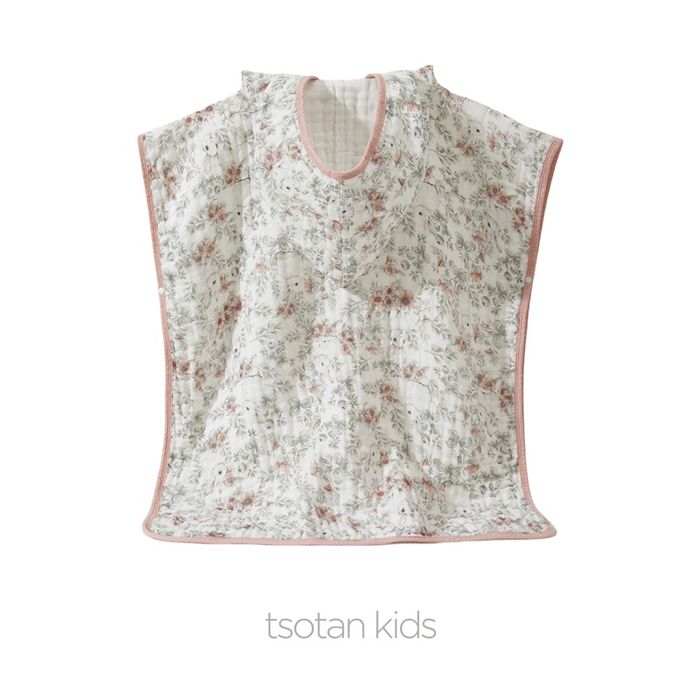 Хүүхдийн муслин юүдэнтэй нөмрөг