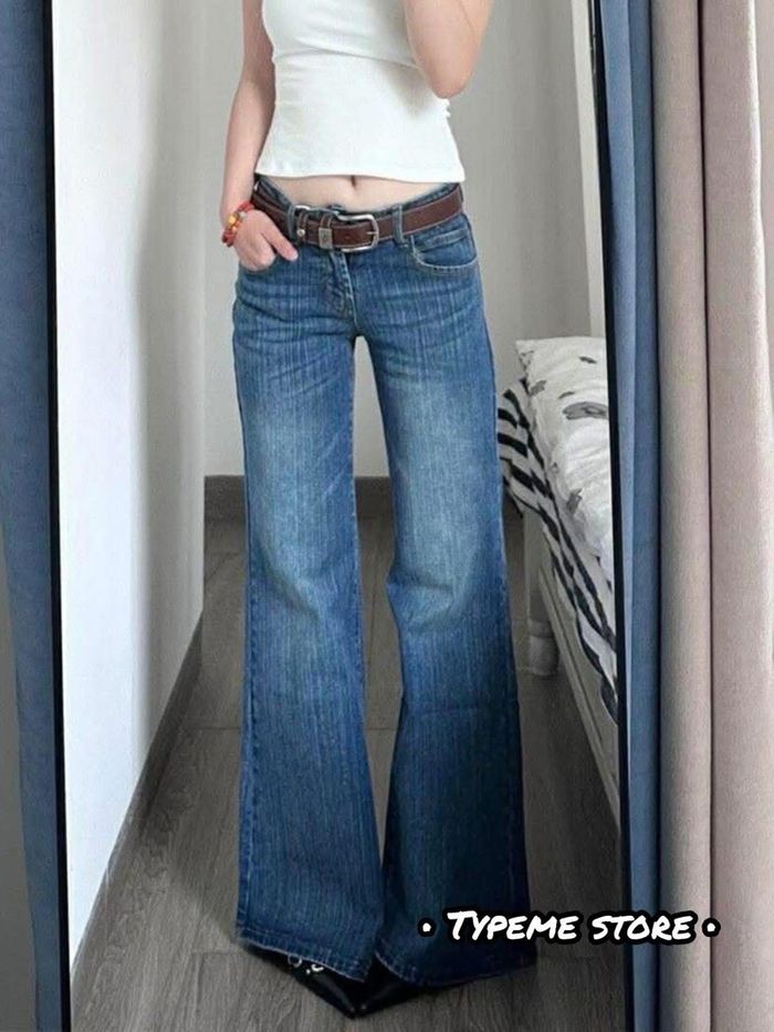 Low rise шулуун жеанс өмд jeans
