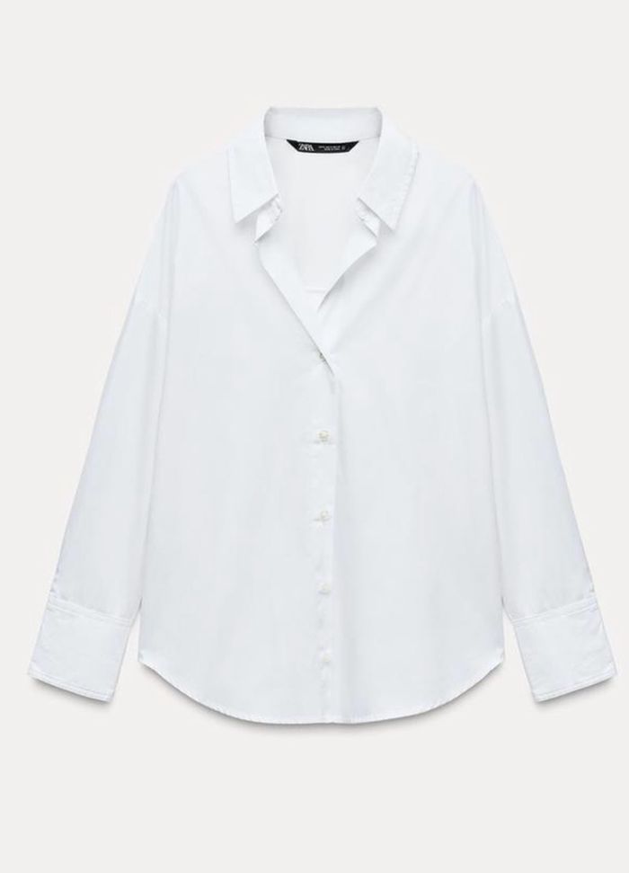 Zara white shirt