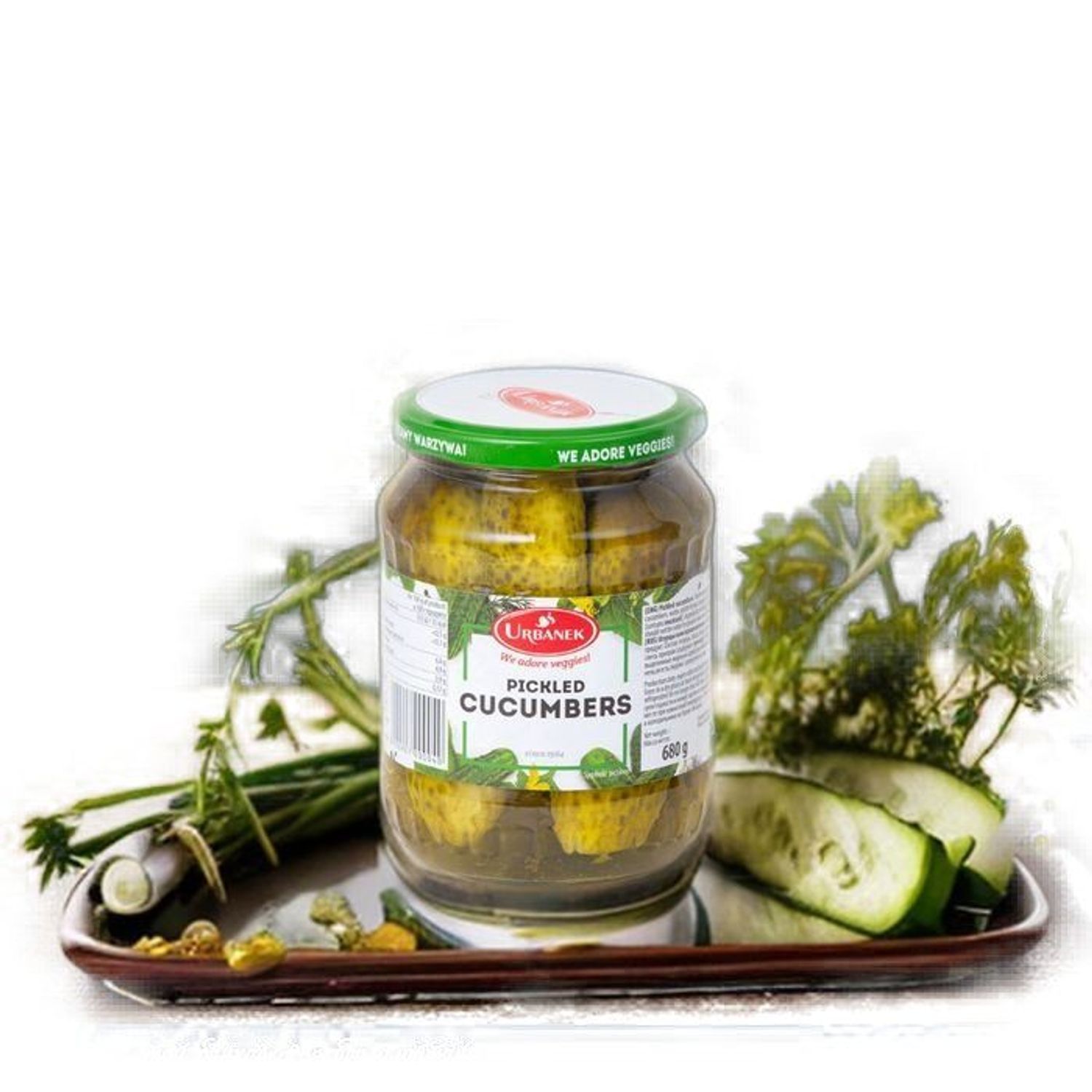 Огурцы Урбанек 680гр 