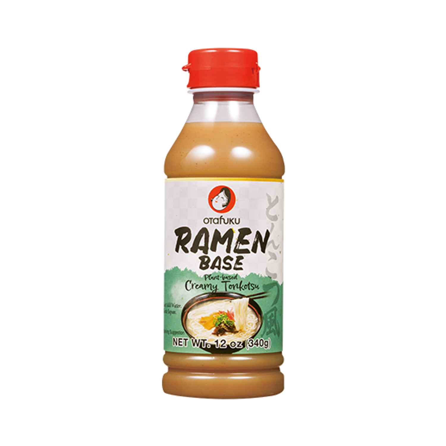 Нэмэлт амтлагч багатай гахайн ясны өтгөн шөл/Plant based creamy Tonkatsu-340gr