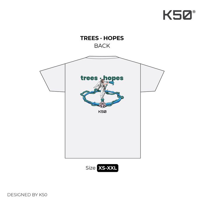 Trees & Hopes T-Shirt / FW25 White