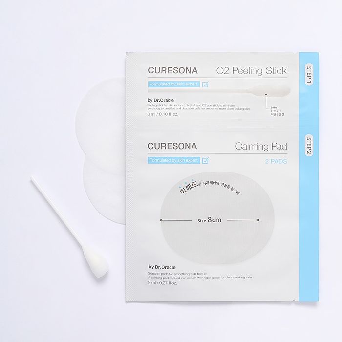 O2 Peeling Stick & Calming Pad