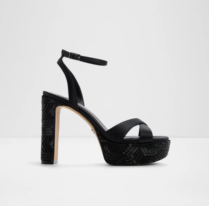 ROSINE-7-OTHER BLACK-L Dress Sandals
