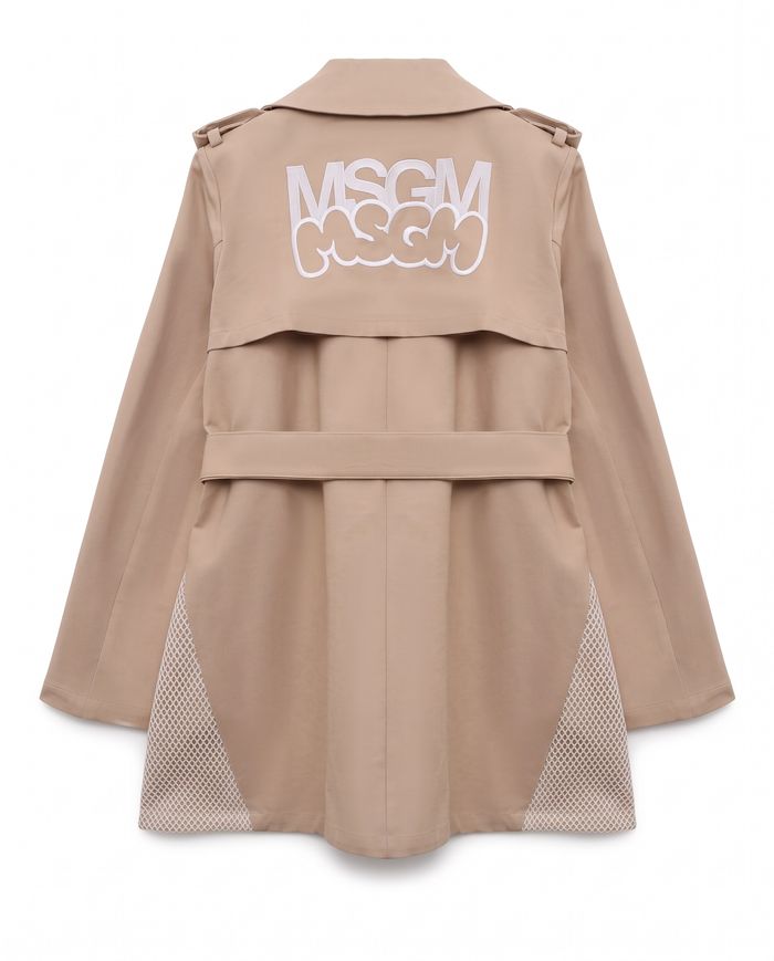 DOUBLE COTTON TRENCH