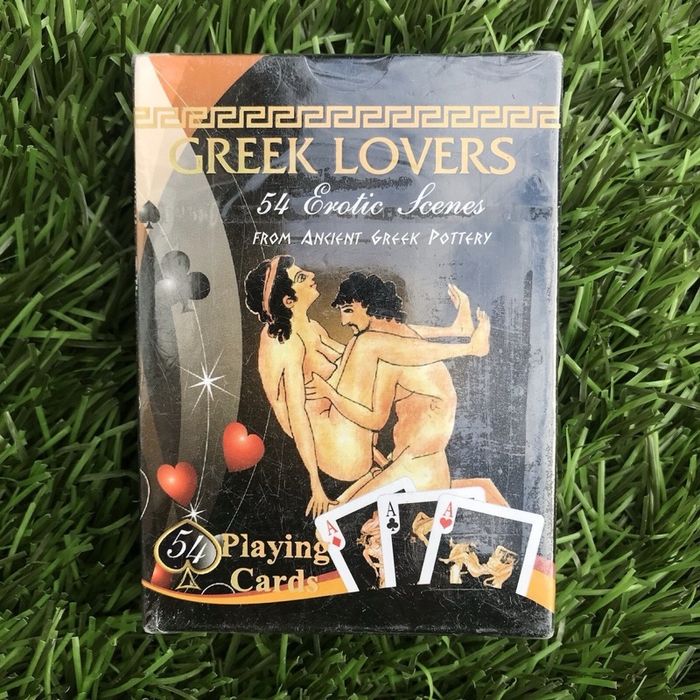Greek lovers game card 
