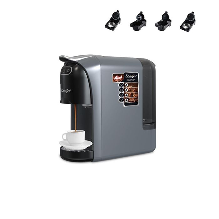 Капсултай Кофены Машин - Sonifer SF-3579 4 төрлийн кофе хийх боломжтой ухаалаг, авсаархан төхөөрөмж.