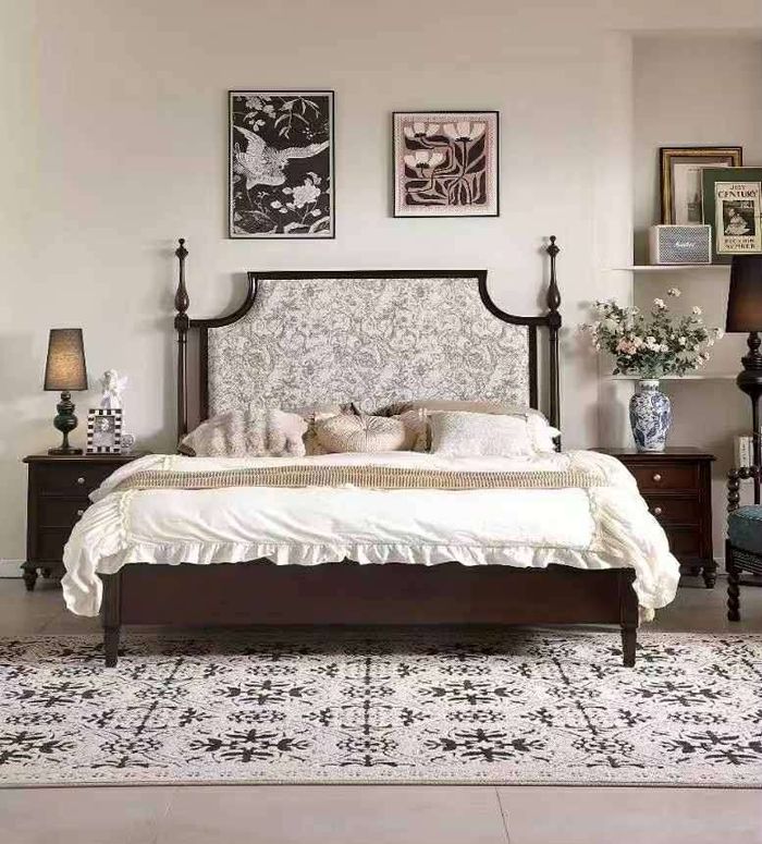 Хар бор модон оруулгатай ор