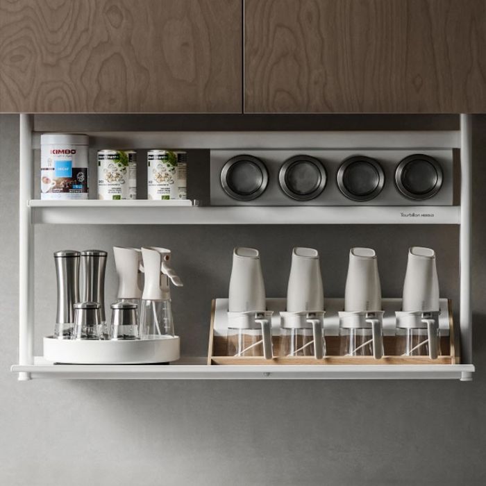 Tourbillon Lift-up Seasoning Organiz