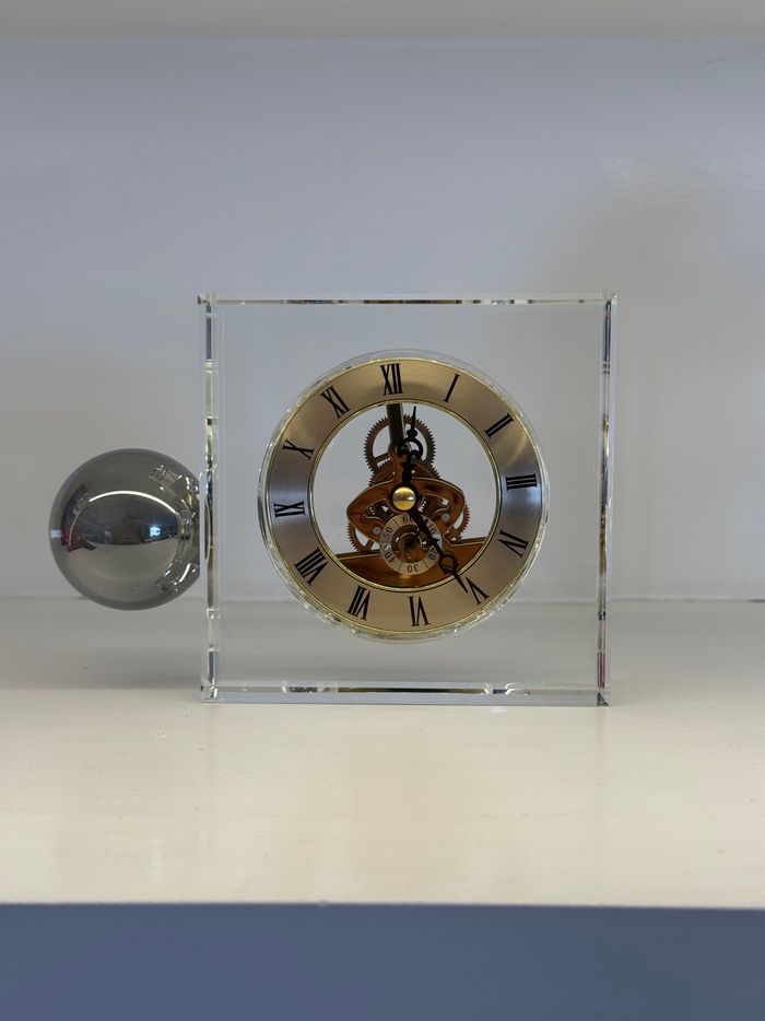 Glass made Table Clock