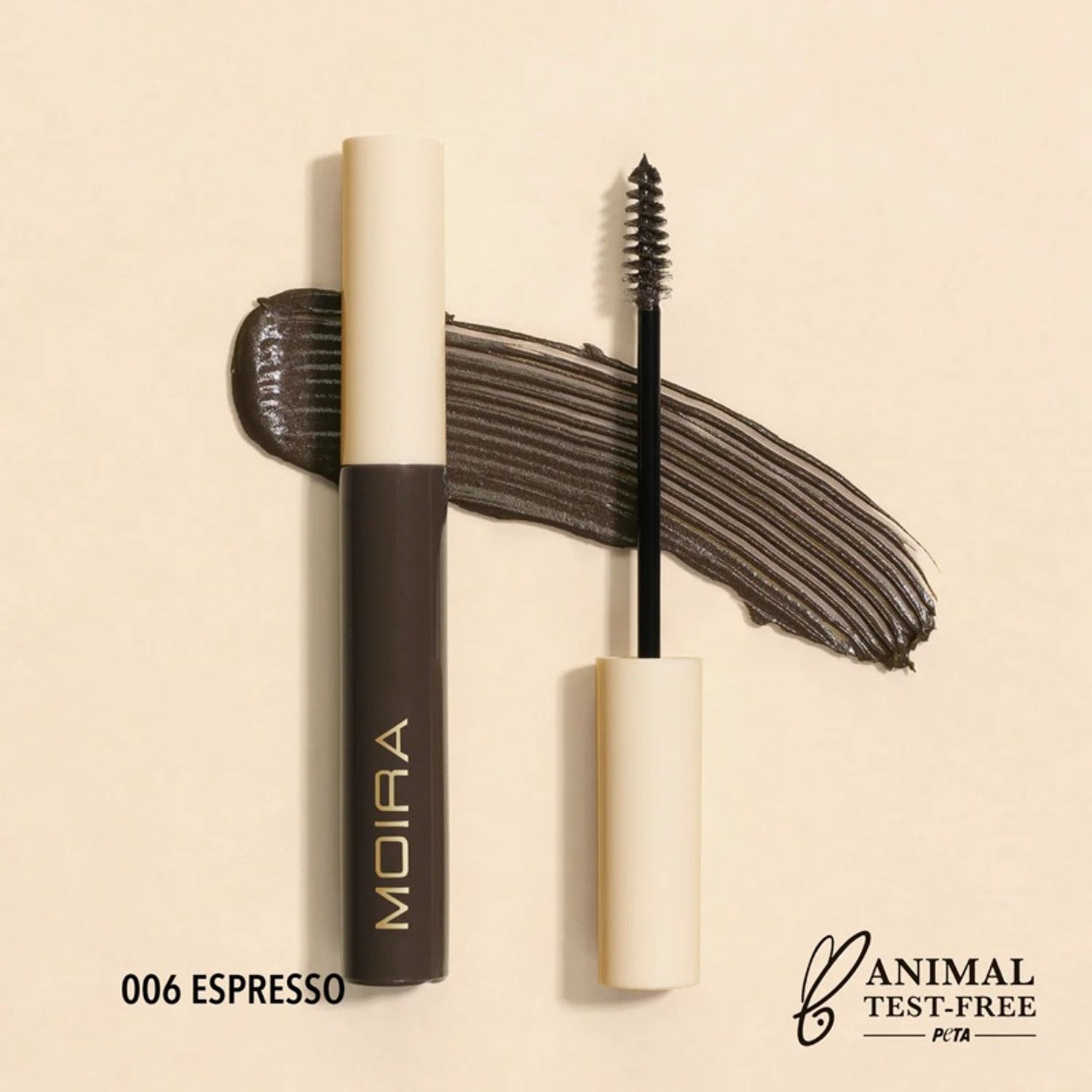 Moira brow defying mascara /006/ espresso