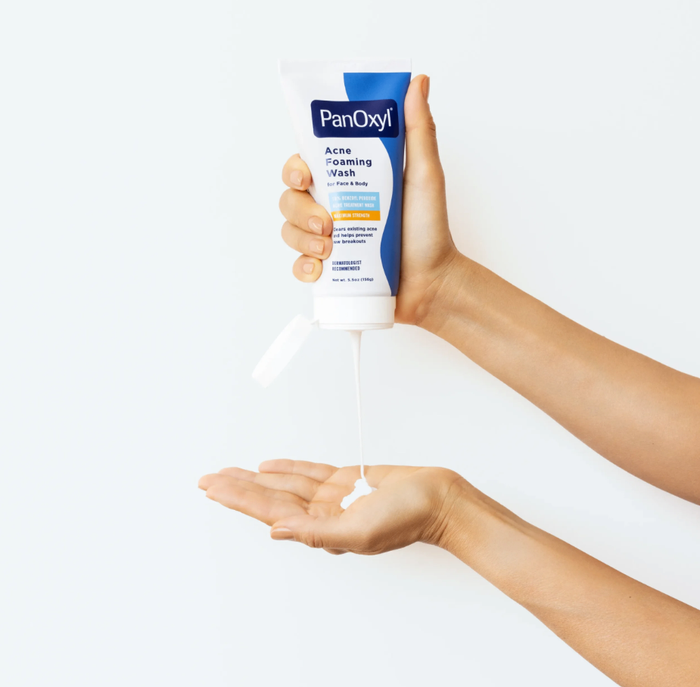 PanOxyl acne foaming wash 10% benzoyl peroxide maximum stregth 