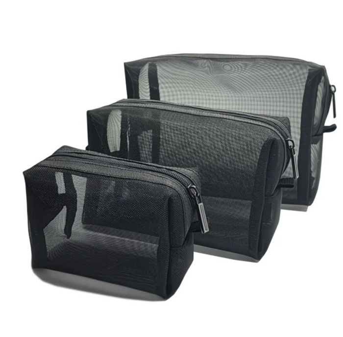 Ayras Mesh Cosmetic Bag Set