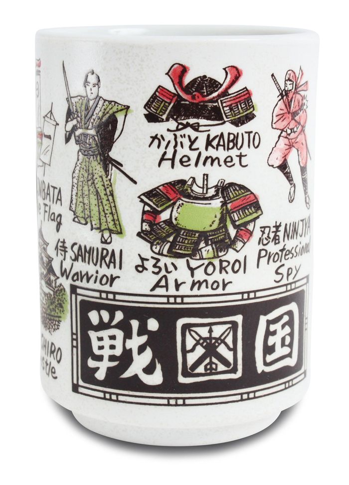 Japanese Ceramic Cup -Ninja